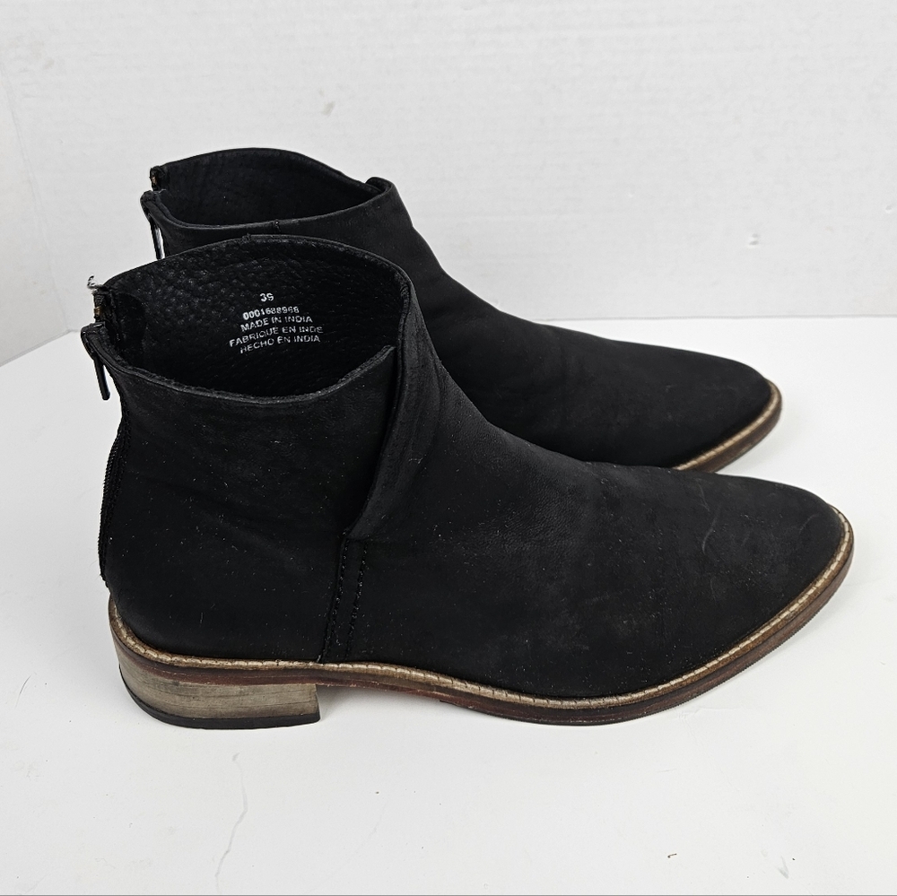 Free People Century Black Leather Boots Size 39 (US 8.5) Casual Cottage